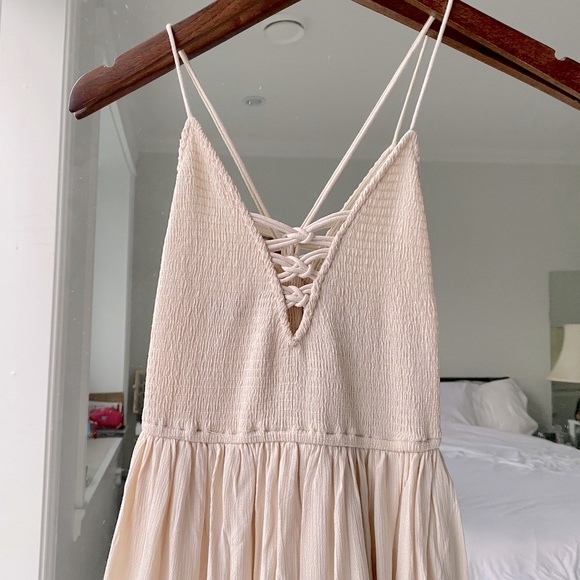 Knit Dress with Crossed Straps - Picture 2 of 4